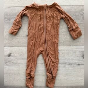 Little Sleepies Zippy Ribbed - Newborn